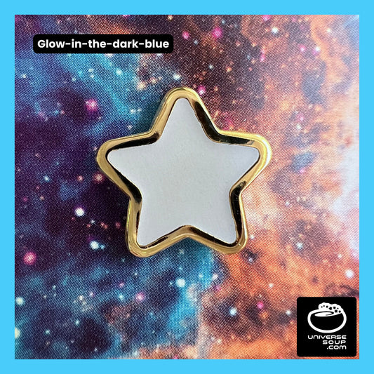 STAR - Glow-in-the-Dark Enamel Pin